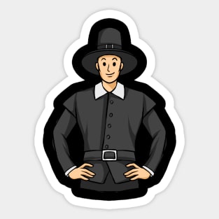 Pilgrim Sticker